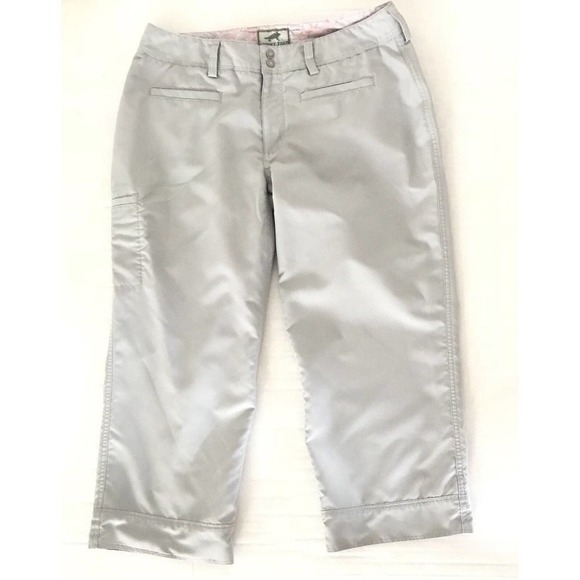 Horny Toad | Womens Cropped Capris Pants Size 6 Trousers Bottoms Gray - Picture 4 of 10